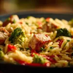 Chicken Sausage Broccoli Orzo
