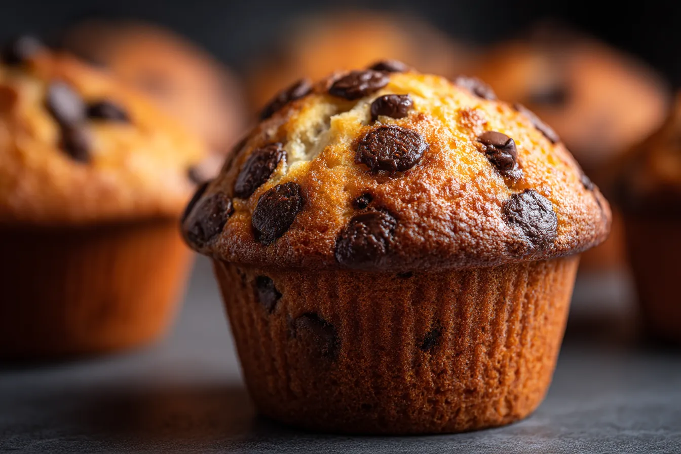 Classic Chocolate Chip Muffins upscaled 6901e296e13dc