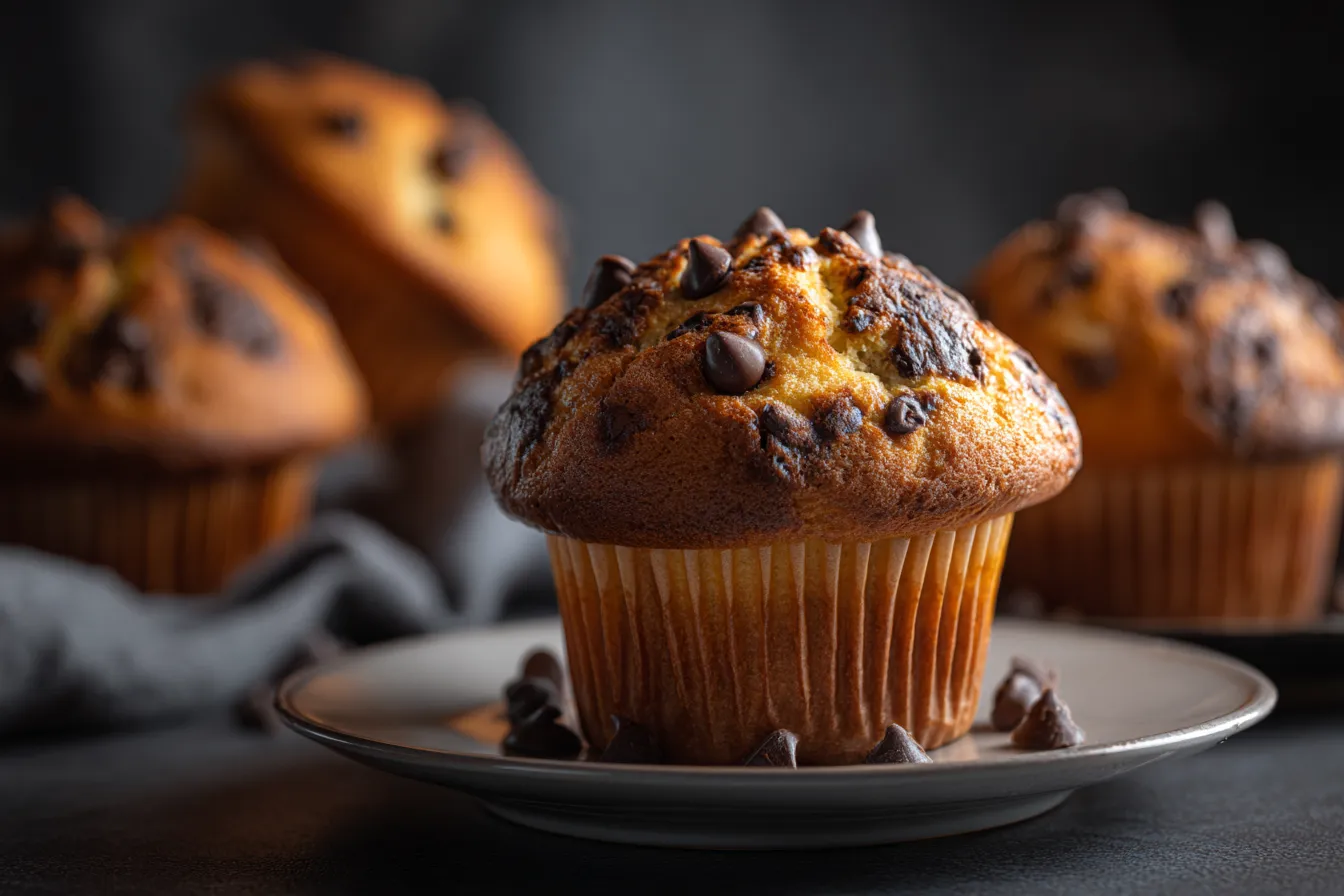 Classic Chocolate Chip Muffins upscaled 6901e30f41dce