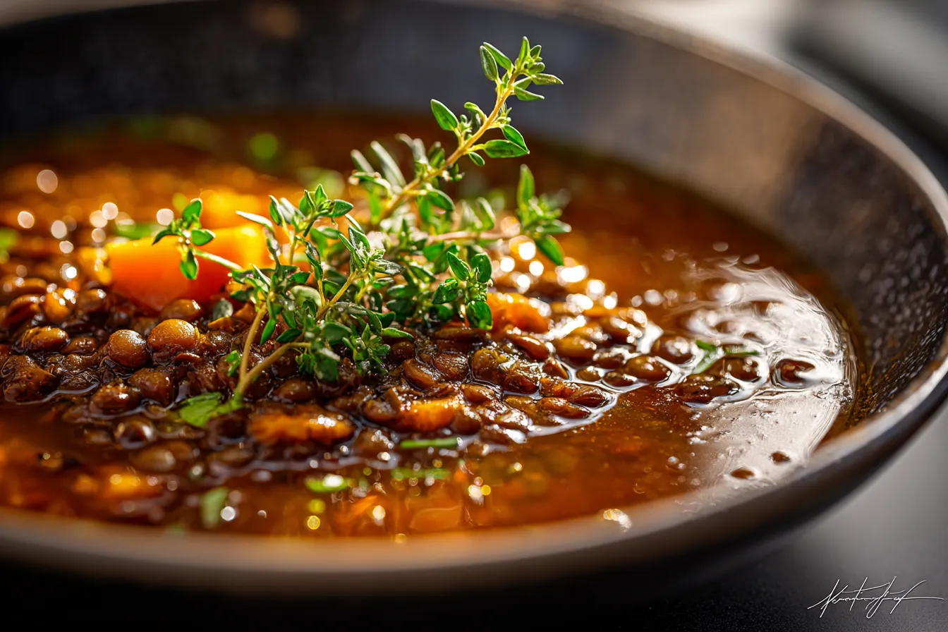 Ultimate Classic Lentil Soup Recipe Hearty Delicious 3 Classic Lentil Soup upscaled 68f60fdf32287