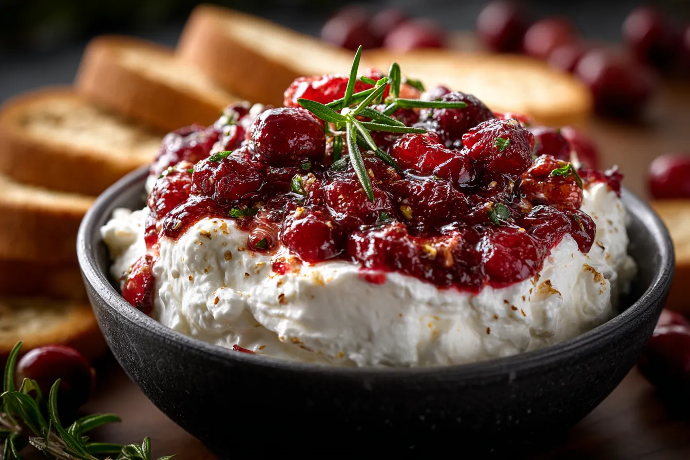Luxurious Cranberry Cream Cheese Dip Recipe Indulge Today