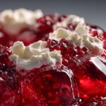 Delicious Cranberry JellO Salad w Cream Cheese Top Recipe 5 Cranberry Jell-o Salad With Cream Cheese Topping