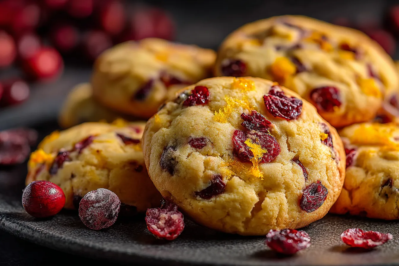 Cranberry Orange Cookies