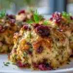 Delicious Cranberry Turkey Stuffing Balls An Easy Recipe 4 Cranberry Turkey Stuffing Balls