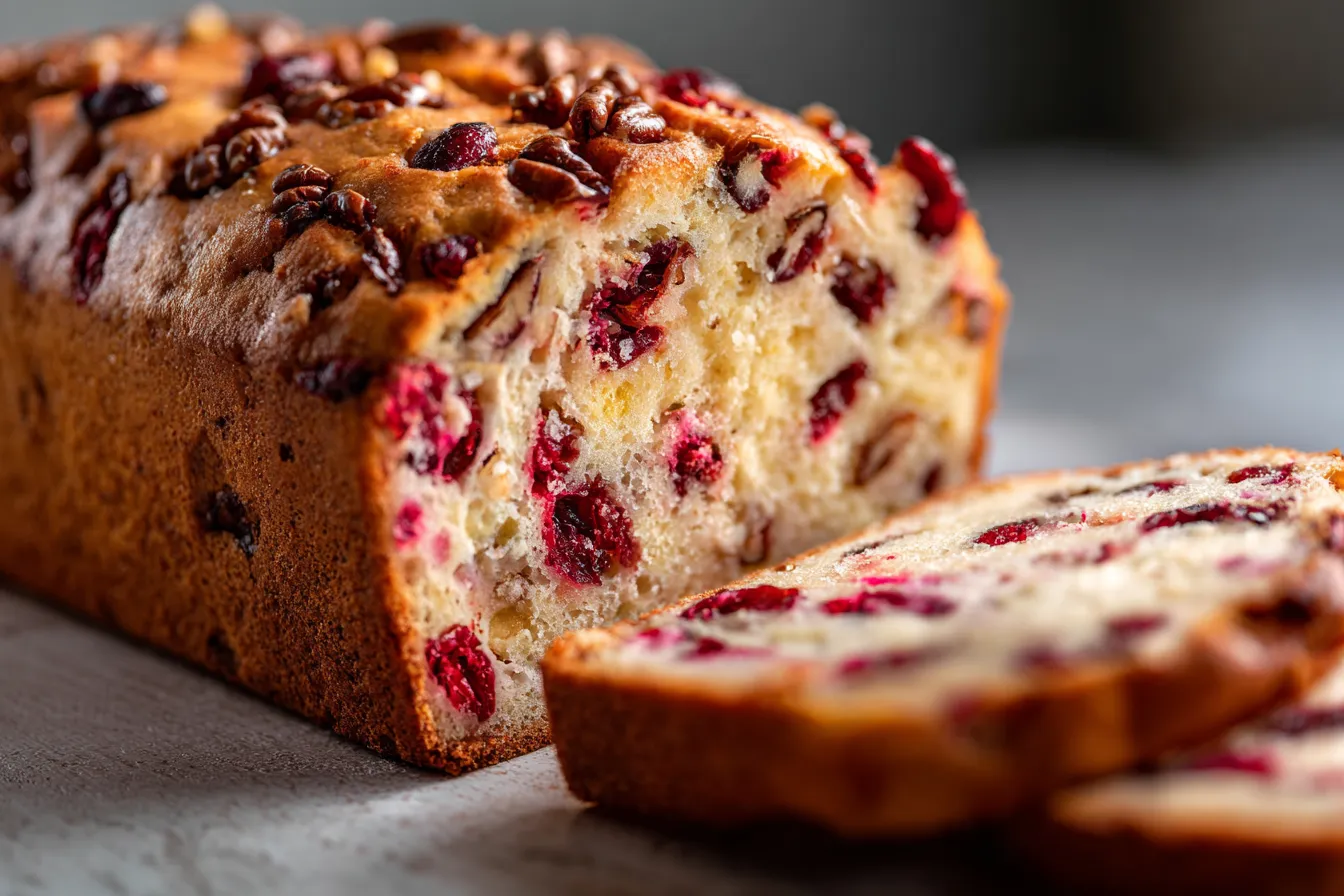 Irresistible Cranberry Walnut Bread Recipe for Perfect Mornings 3 Cranberry Walnut Bread upscaled 68f25543d22c2