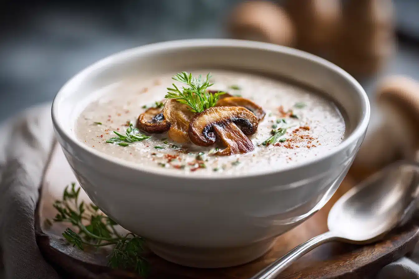 Delicious Cream of Mushroom Soup A Comforting Classic Recipe