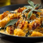 Delicious Creamy Butternut Squash Gnocchi w Savory Sausage 5 Creamy Butternut Squash Gnocchi with Sausage