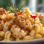 Creamy Honey Pepper Chicken Mac & Cheese