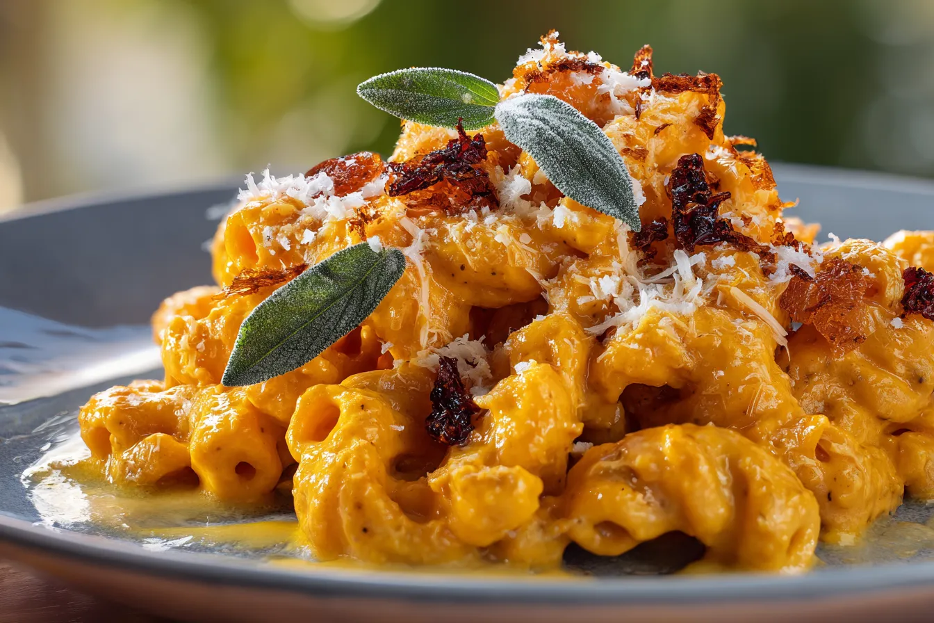 Irresistible Creamy Pumpkin Mac Cheese Fall Comfort Food