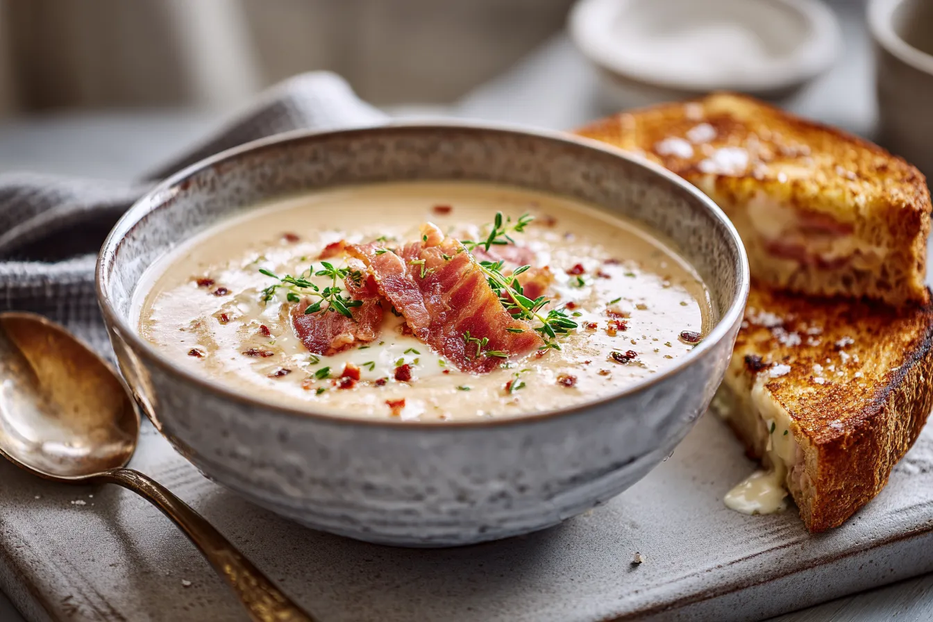 Indulge in Creamy Reuben Soup Comforting Bowl of Warmth