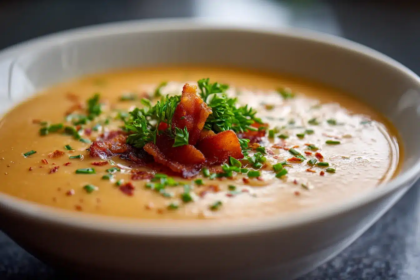 Delicious Creamy Veggie Soup Comforting Healthy Recipe 1 Creamy Vegetable Soup upscaled 68dc8bd787acb