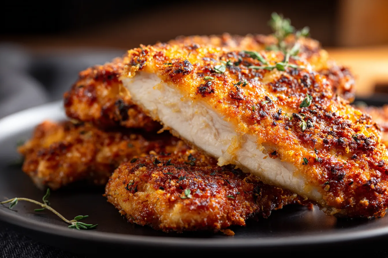 Crispy Air Fryer Parmesan upscaled 68f8a2ef4b10b