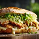 Crispy Chicken Caesar Sandwich