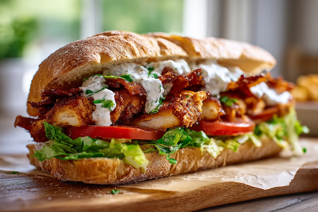 Crispy Chicken Caesar Sandwich upscaled 68fcf1342a786