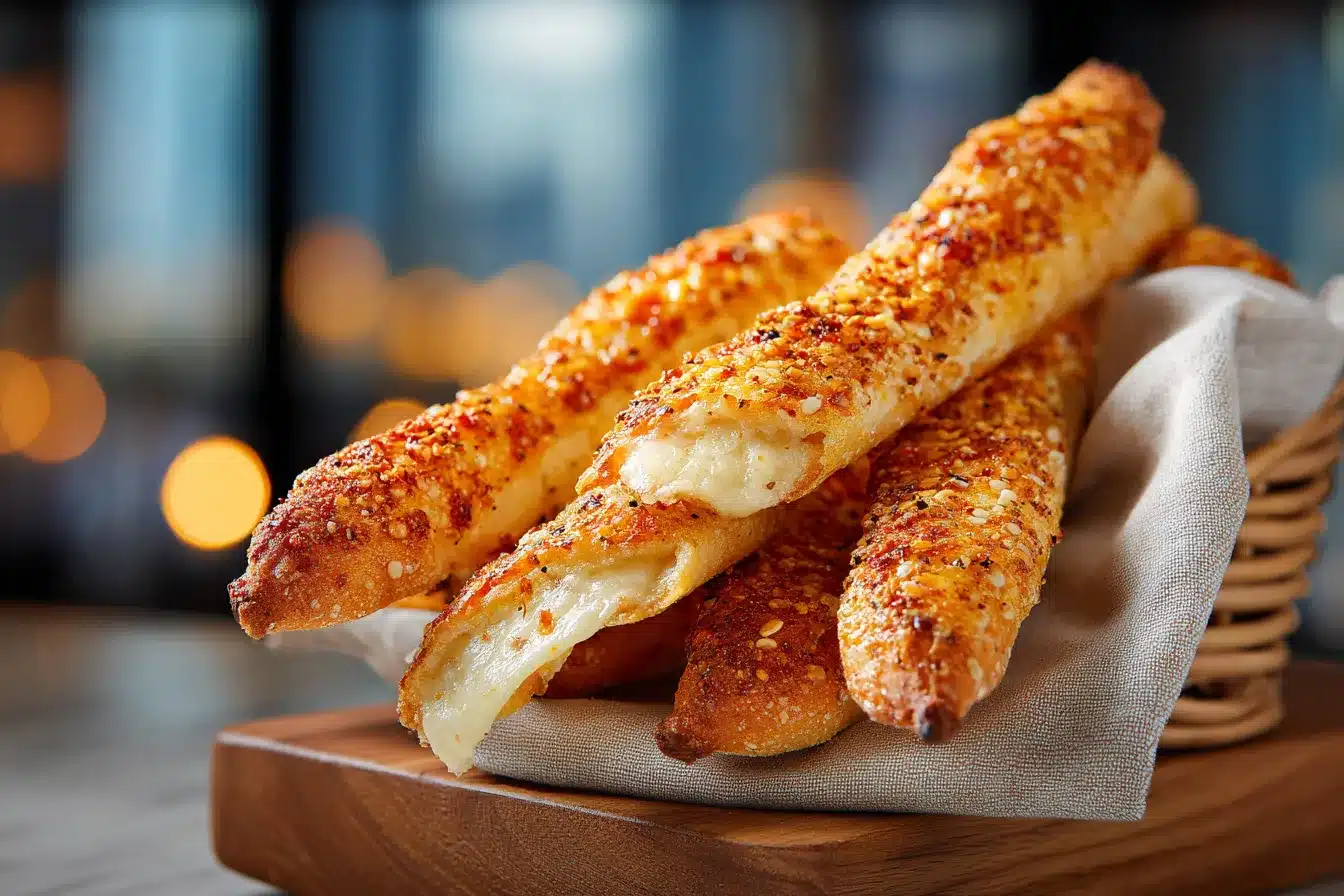 Irresistible Crispy Garlic Cheese Breadsticks Recipe Yummy 3 Crispy Garlic Breadsticks with upscaled 68df118b2068b