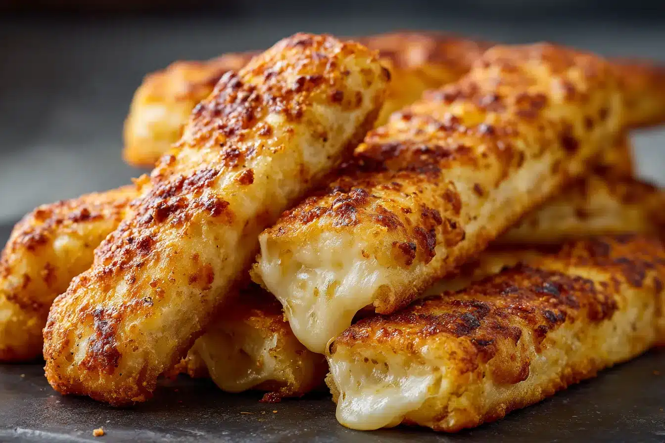 Irresistible Crispy Garlic Cheese Breadsticks Recipe Yummy