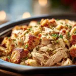 Crock Pot Chicken and Stuffing Dinner