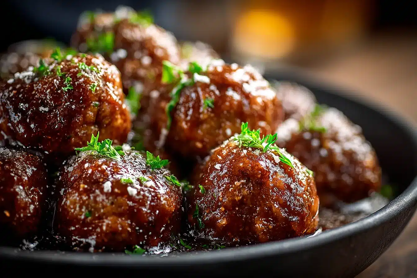 Savory Crockpot Apple Butter Meatballs Easy Delicious Recipe 3 Crockpot Apple Butter Meatballs upscaled 68df9f1b7acb8