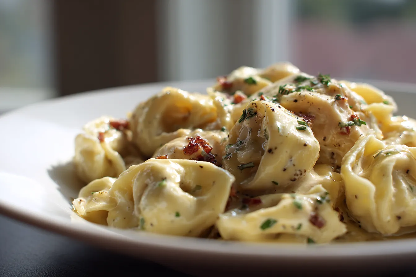Crockpot Chicken Alfredo Tortellini upscaled 68fcee65410ca
