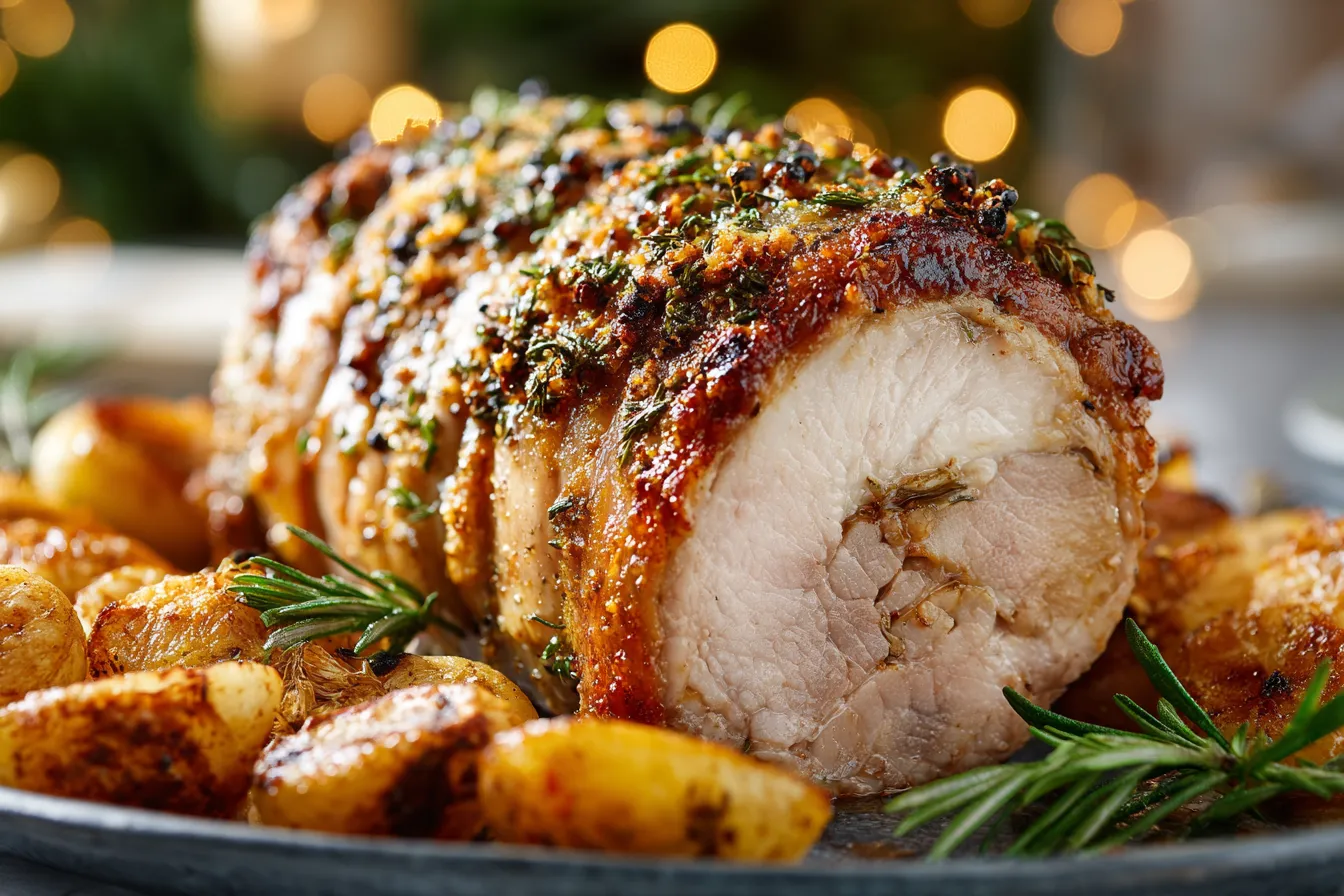 Mouthwatering Christmas Stuffed Pork Roast Recipe for Holidays 3 Delicious Christmas Stuffed Pork upscaled 68f25a6c717eb