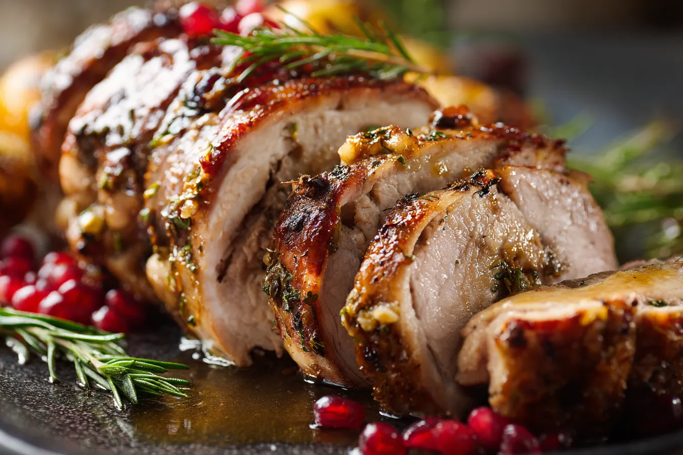 Mouthwatering Christmas Stuffed Pork Roast Recipe for Holidays 2 Delicious Christmas Stuffed Pork upscaled 68f25ae3dc3e0