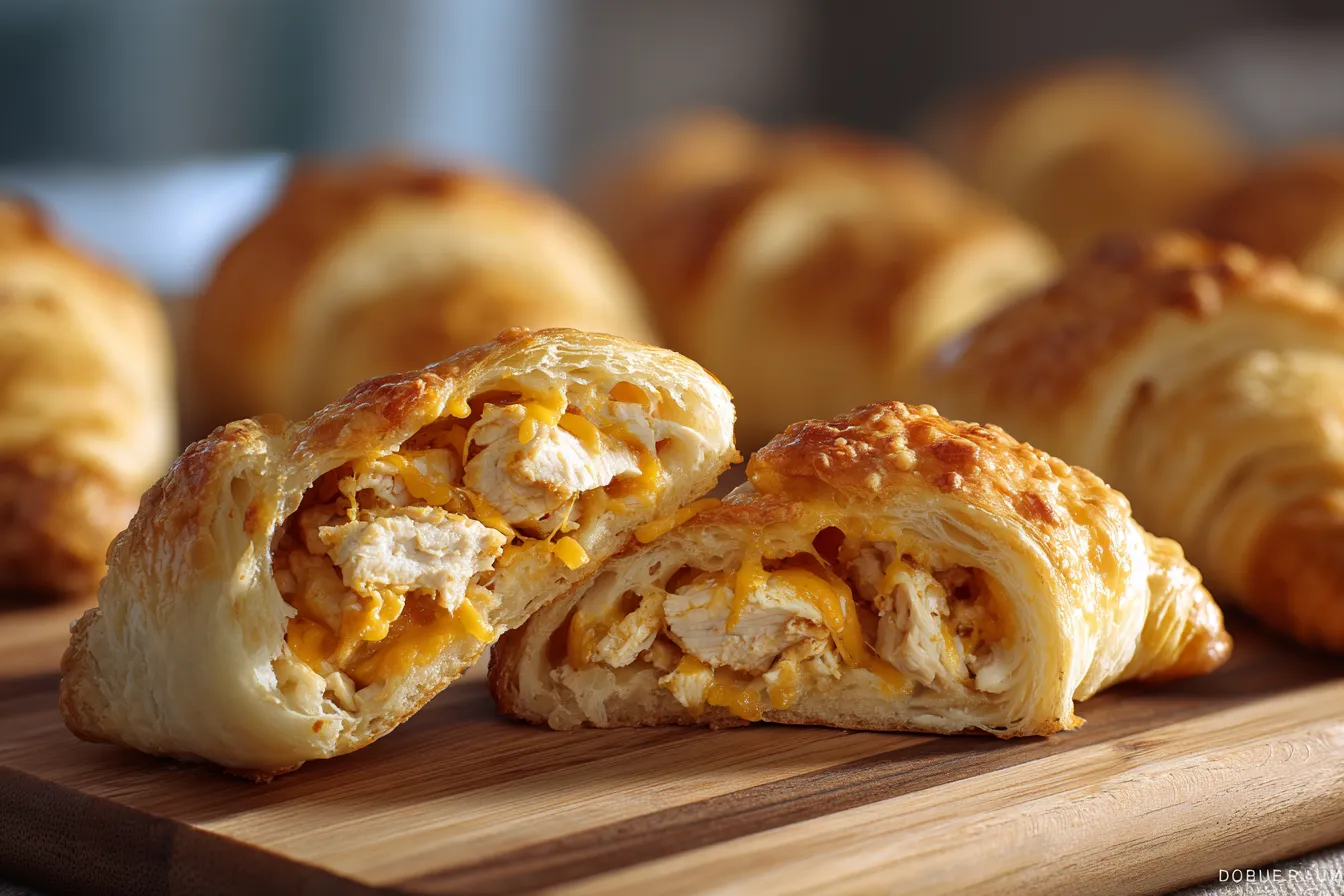 Irresistible Easy Cheesy ChickenFilled Crescents Recipe 1 Easy Cheesy Chicken Filled Crescents upscaled 68f60c1f4c1af