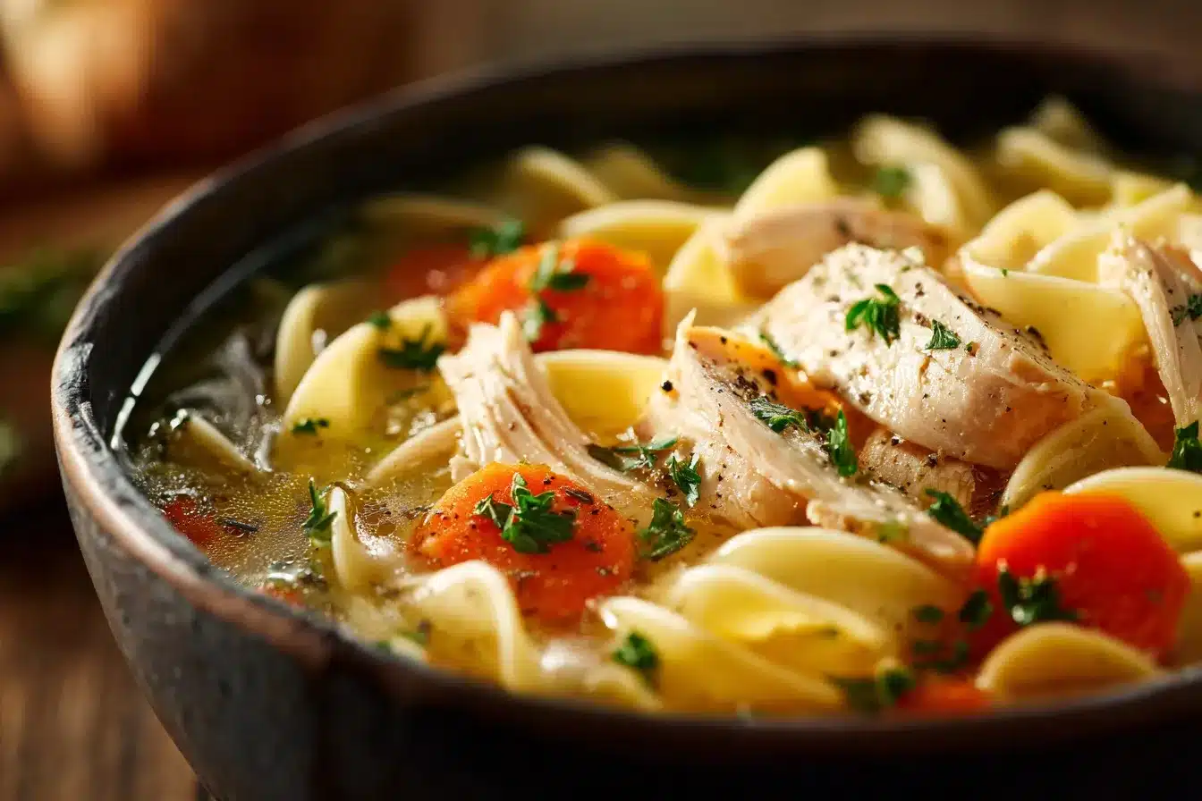 Simple Delicious Chicken Noodle Soup Recipe for Comfort