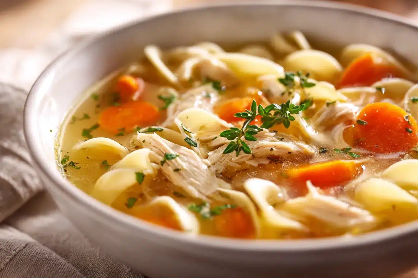 Easy Chicken Noodle Soup upscaled 68dc715c0a36b