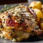 Effortless Garlic Parmesan Crockpot Chicken Potatoes Recipe 4 Easy Garlic Parmesan Crockpot Chicken & Potatoes Recipe