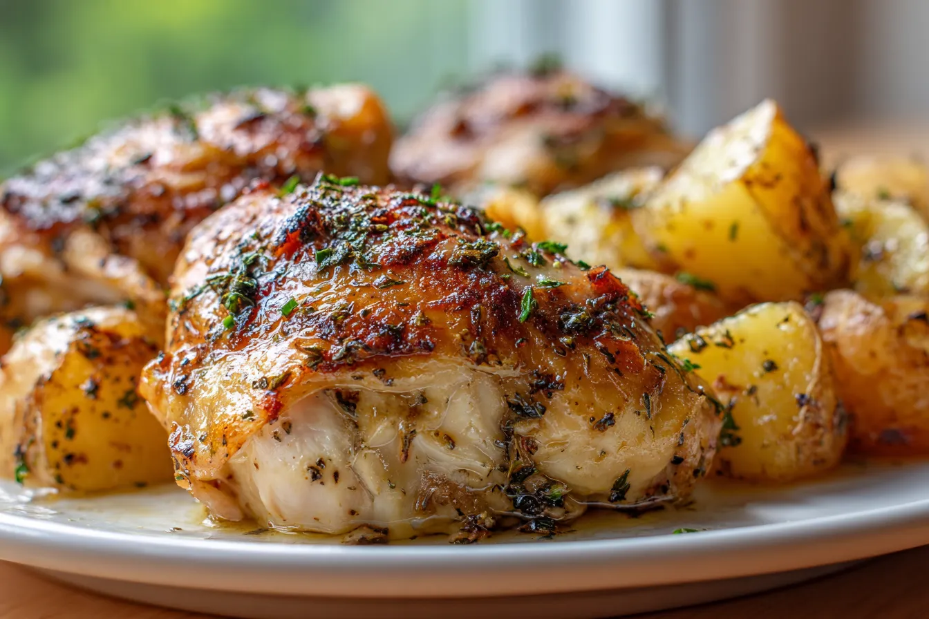 Easy Garlic Parmesan Chicken Potatoes Irresistible Crockpot