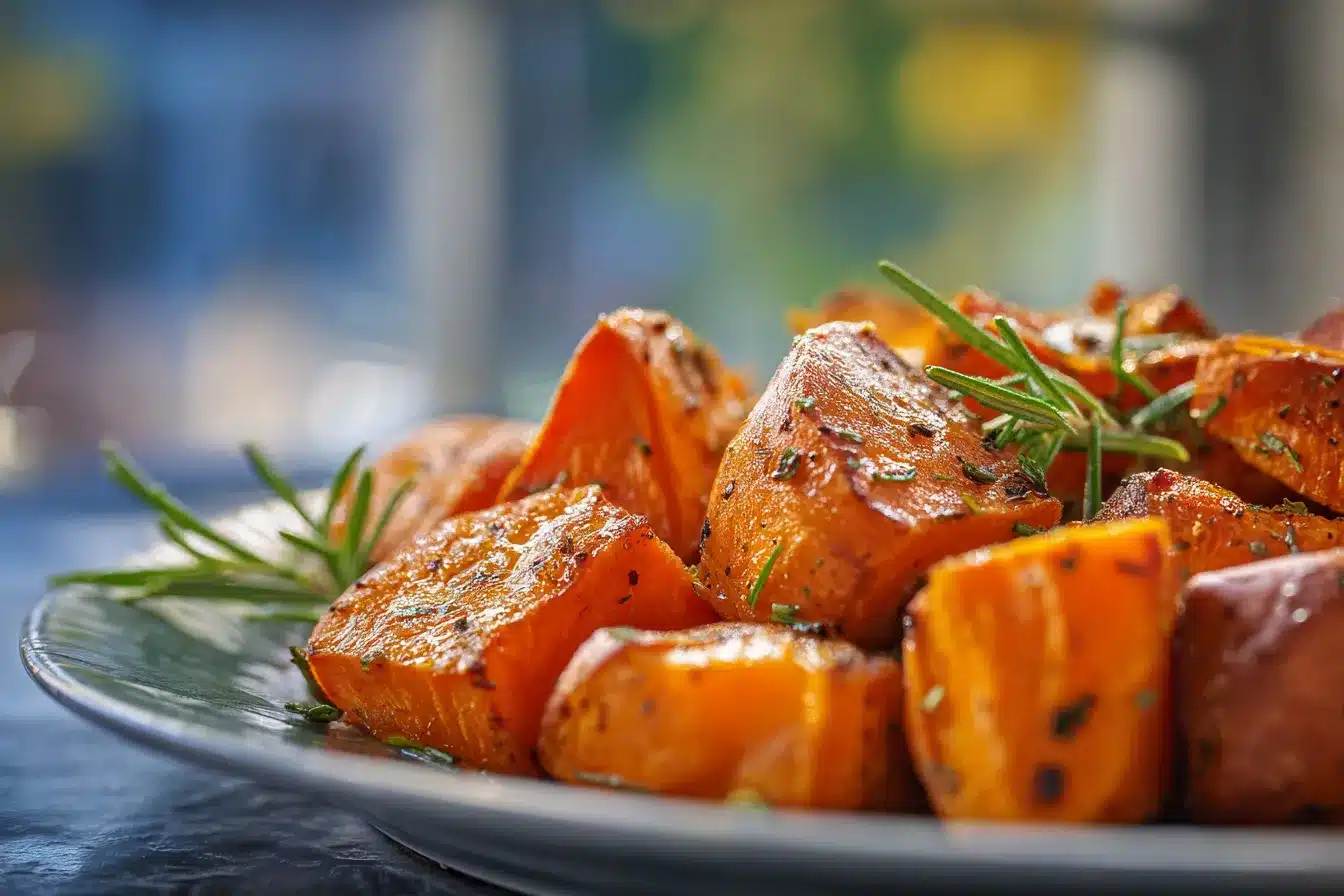 Easy Honey Roasted Sweet Potatoes Delicious Side Dish Delight