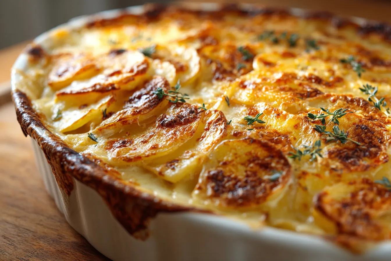 Irresistible Easy Scalloped Potatoes Recipe for Effortless Dining 1 Easy Scalloped Potatoes upscaled 68ef86ab910d6