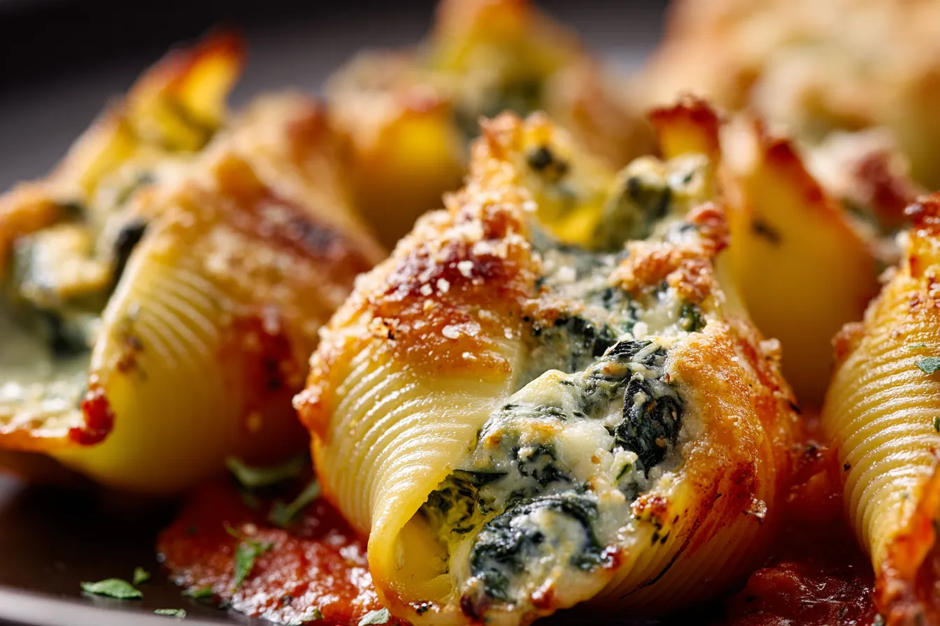 Irresistible Easy Spinach Ricotta Stuffed Shells Recipe 3 Easy Spinach and Ricotta upscaled 68f212f02bd9c