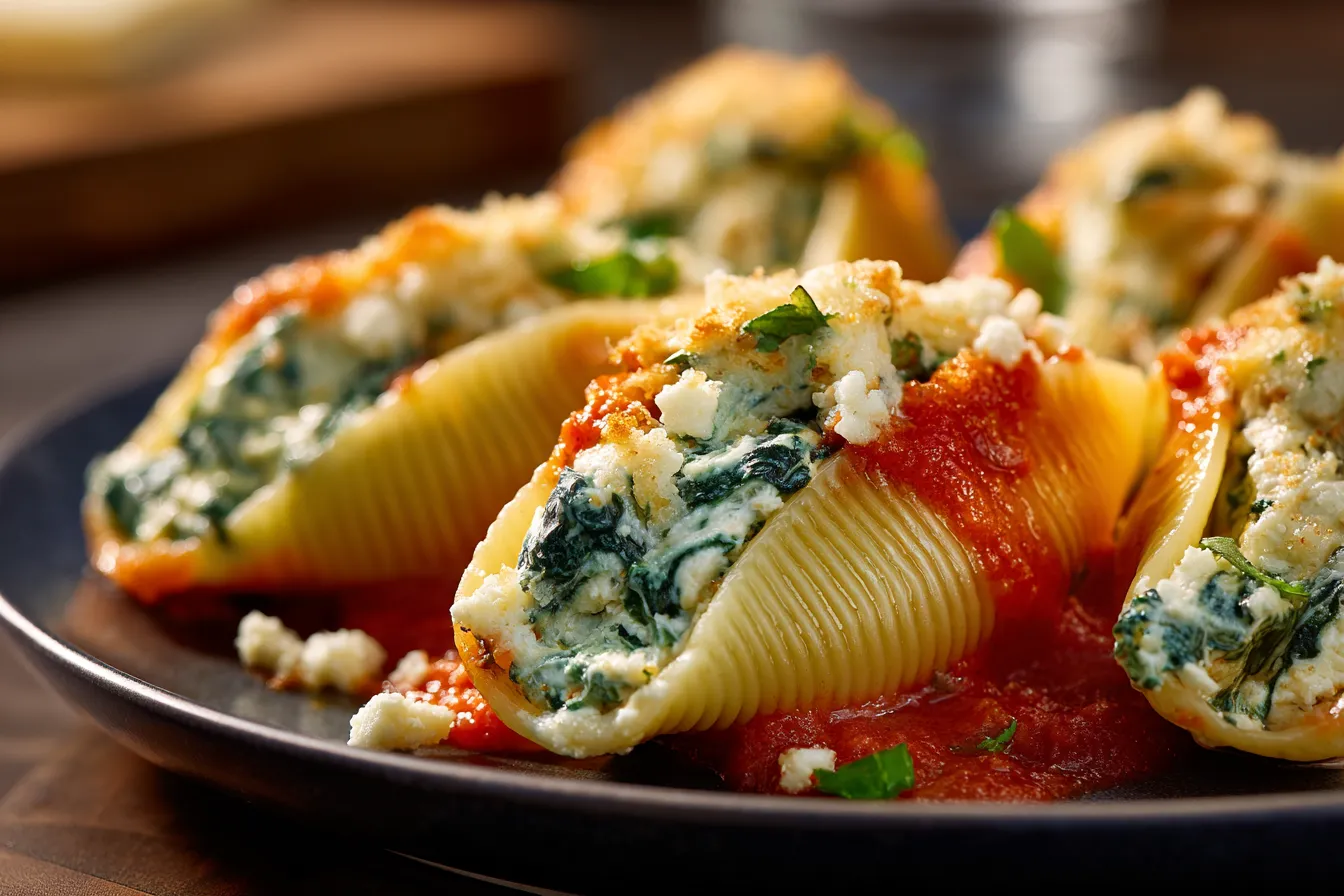 Irresistible Easy Spinach Ricotta Stuffed Shells Recipe 2 Easy Spinach and Ricotta upscaled 68f213df51829