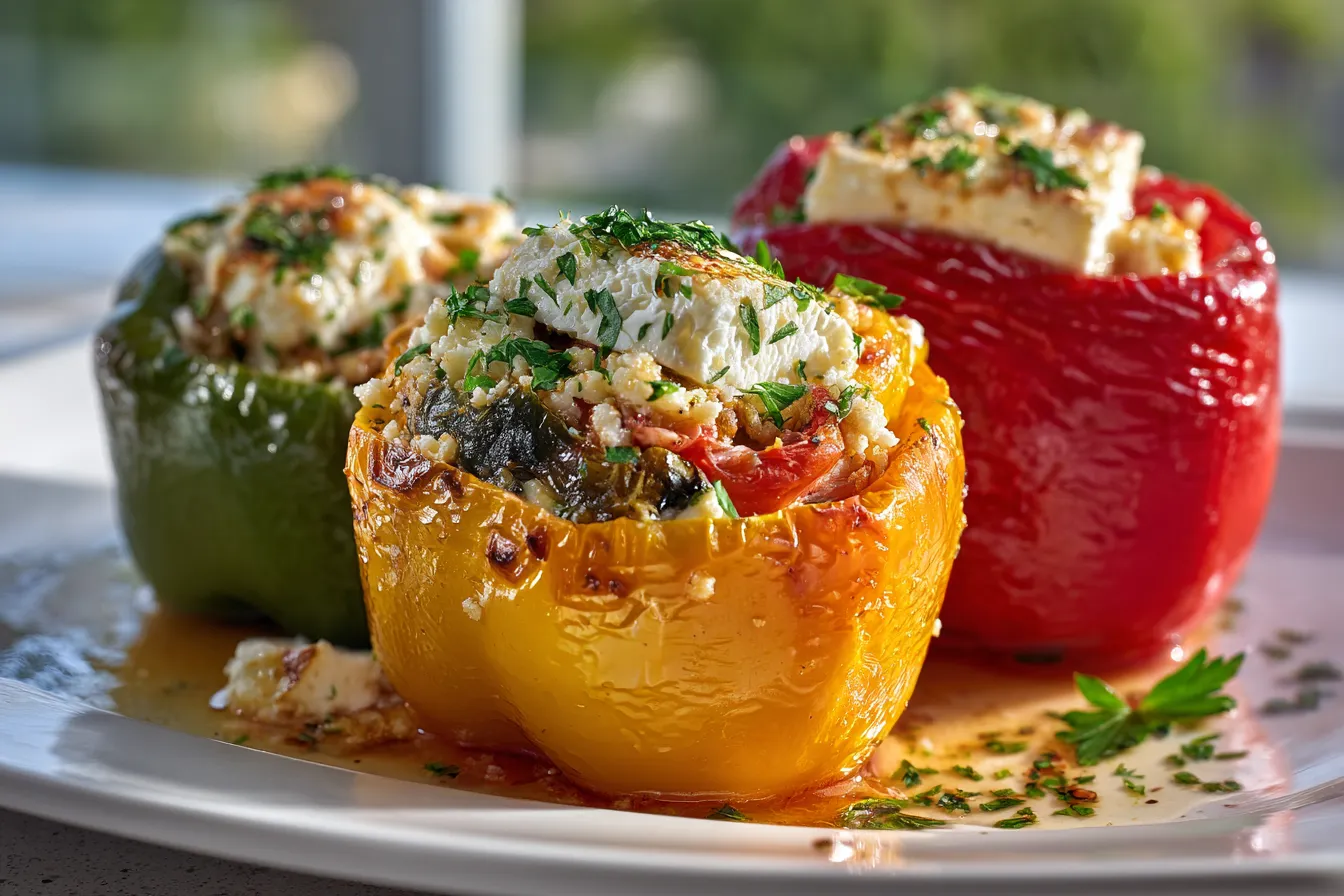 Irresistible Feta Stuffed Peppers Quick Easy Recipe Tips 3 Feta Stuffed Peppers upscaled 68ef987d1a9bf