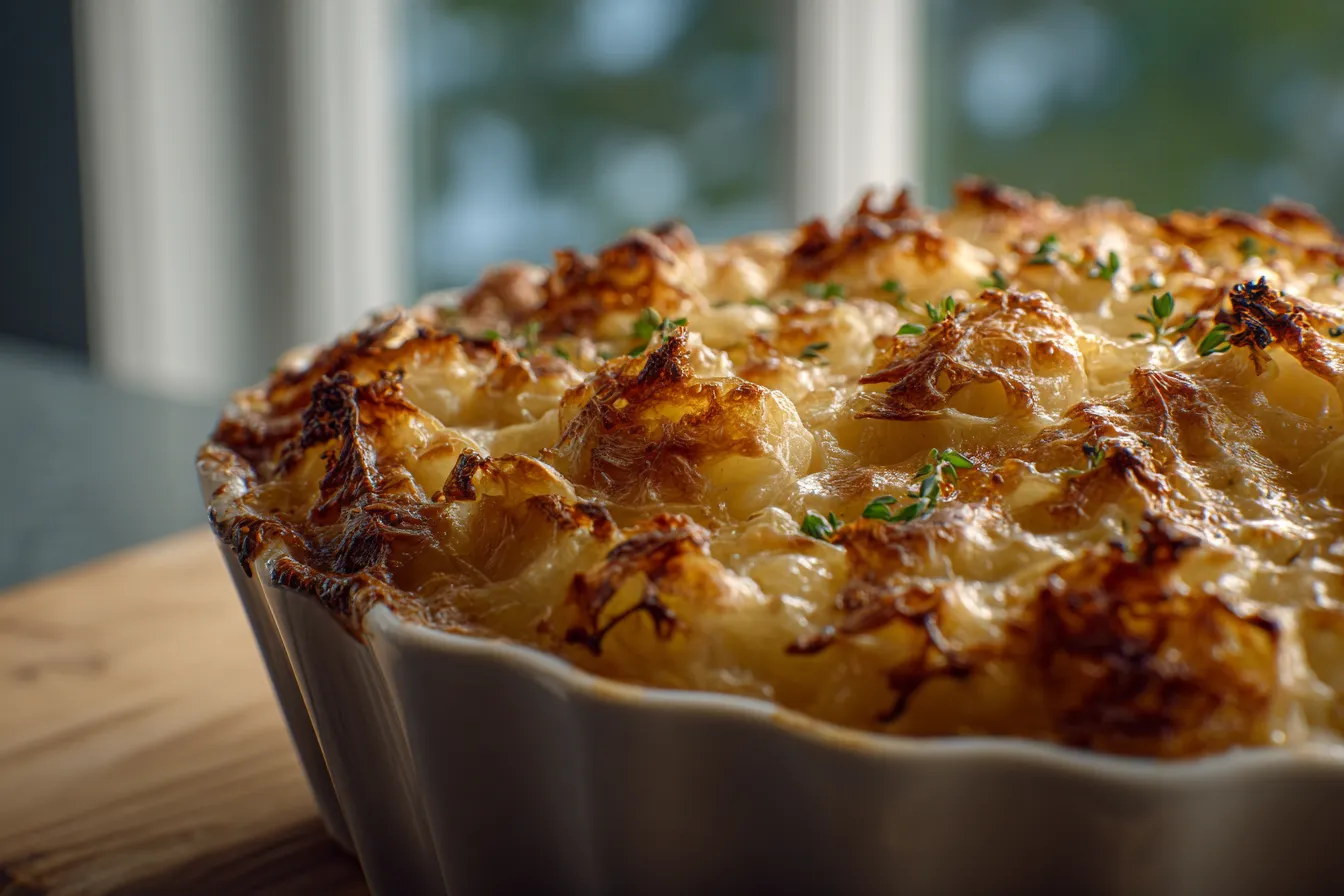 Delectable French Onion Funeral Potatoes Recipe Try Now