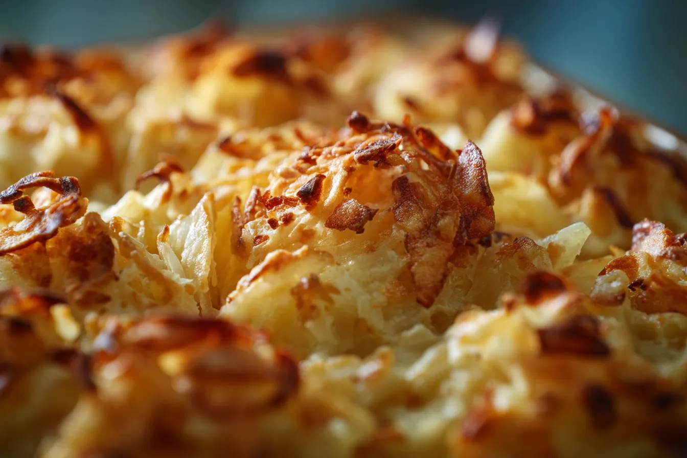Delectable French Onion Funeral Potatoes Recipe Try Now 2 French Onion Funeral Potatoes upscaled 68e695b474dfe