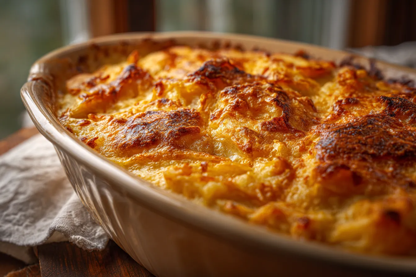 Delicious French Onion Funeral Potatoes Comfort Food Bliss 2 French Onion Funeral Potatoes upscaled 68e821dbc6440