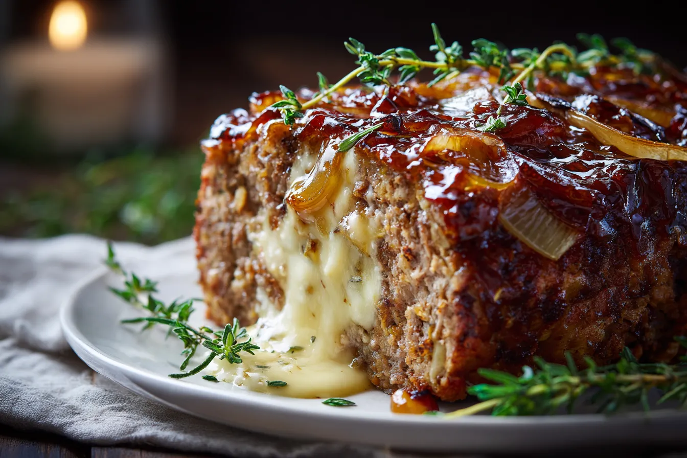 Savory French Onion Meatloaf Recipe Irresistible Flavor Burst