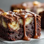 Fudgy Banana Bread Brownies