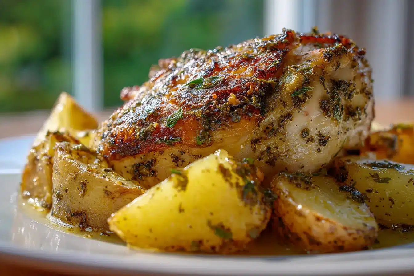 Irresistible Garlic Parmesan Crockpot Chicken Potatoes Recipe 2 Garlic Parmesan Crockpot Chicken upscaled 68df00aa70c98