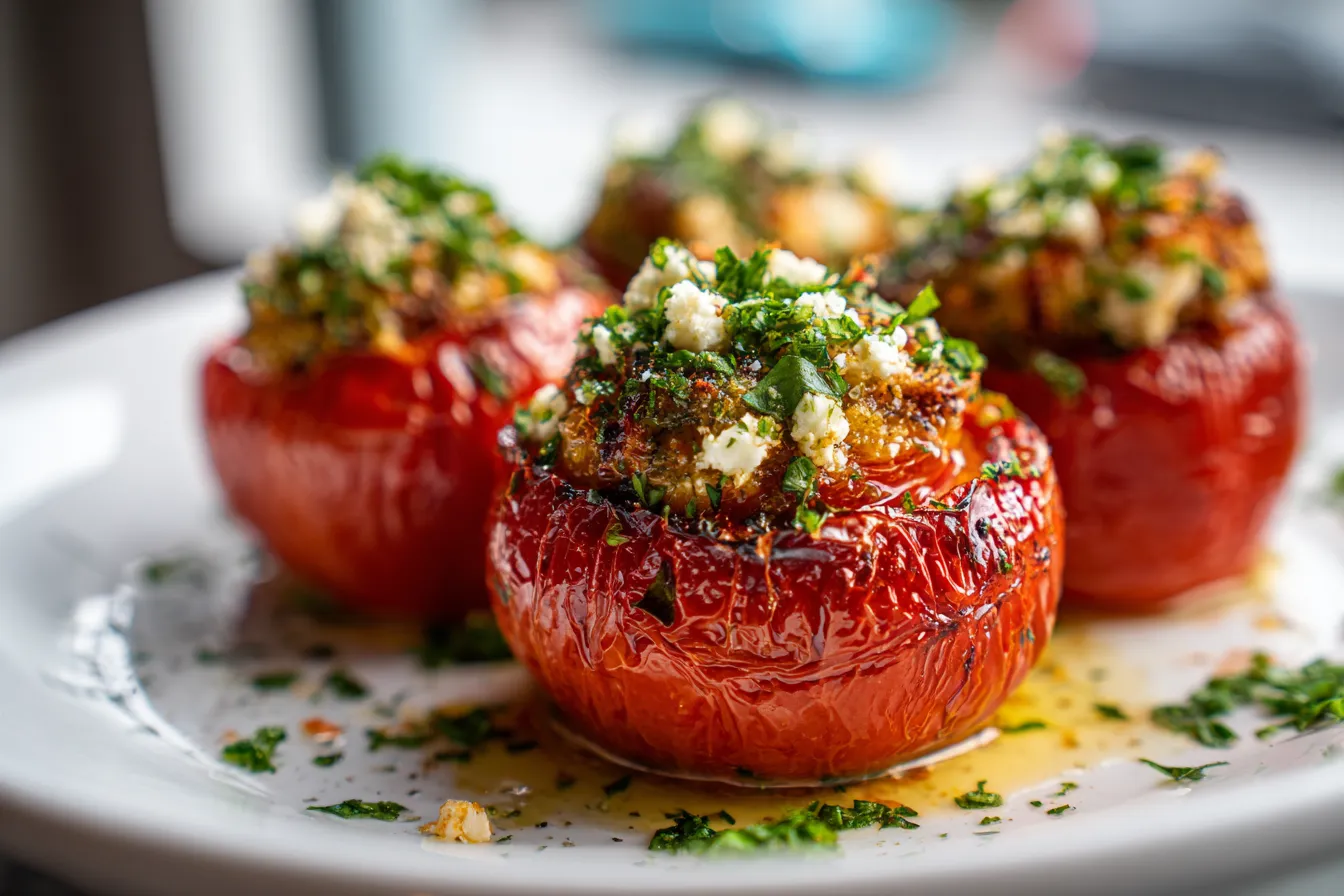 Savory Greek Stuffed Tomatoes Recipe for Ultimate Flavor Boost 2 Greek Stuffed Tomatoes upscaled 68f232d3a3c86