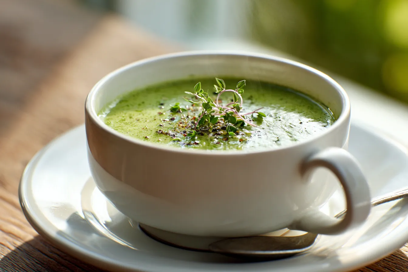Revitalize with Green Goddess Herb Soup Easy Delicious Recipe