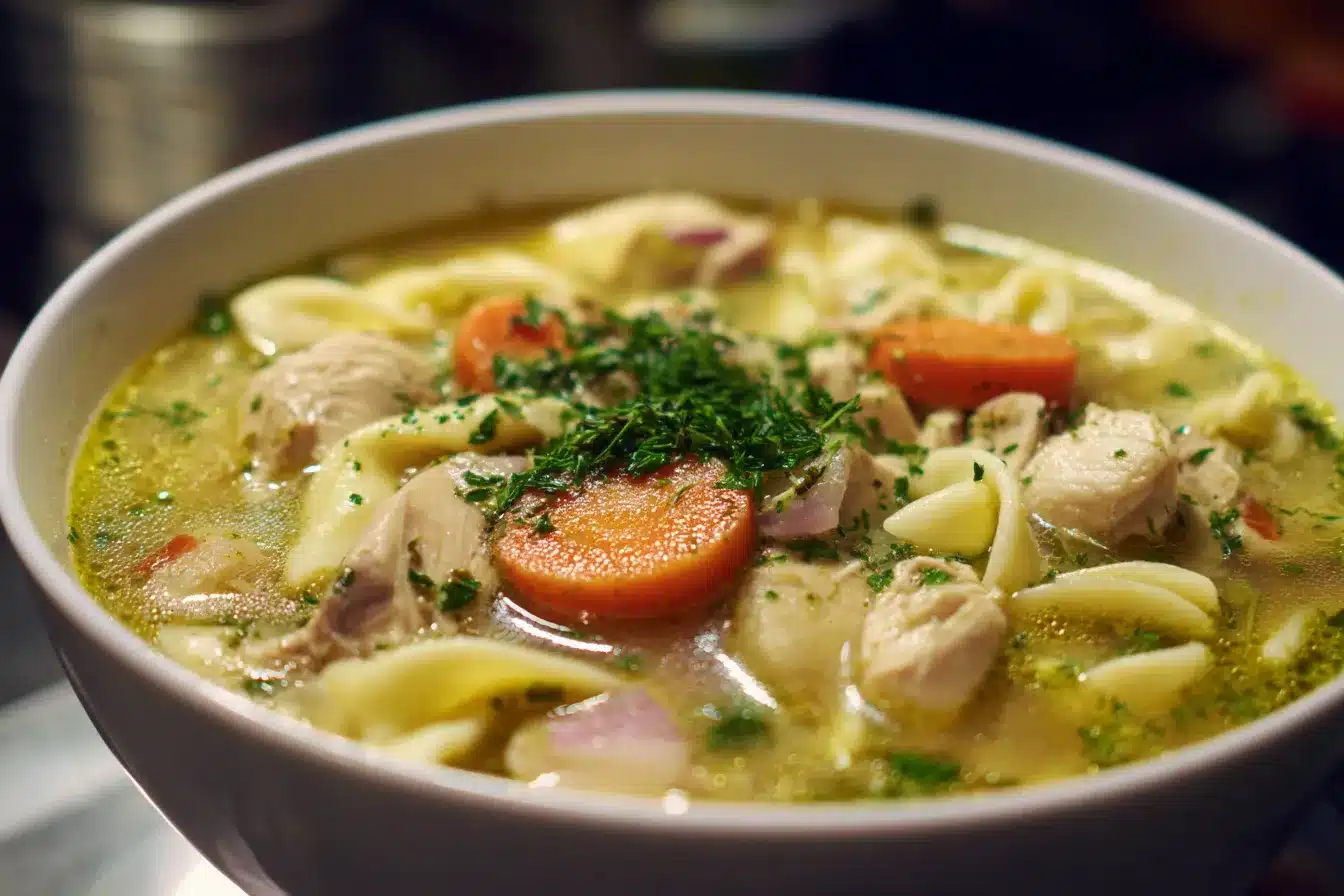 Healing Chicken Noodle Soup Nourish Comfort in Every Spoon 3 Healing Chicken Noodle Soup upscaled 68df3ce76fb19