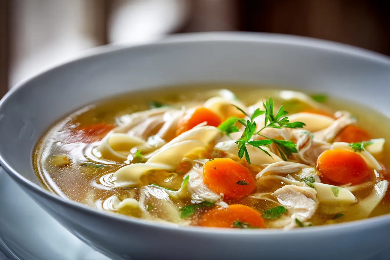 Healing Chicken Noodle Soup Nourish Comfort in Every Spoon 1 Healing Chicken Noodle Soup upscaled 68df3e4f4e424