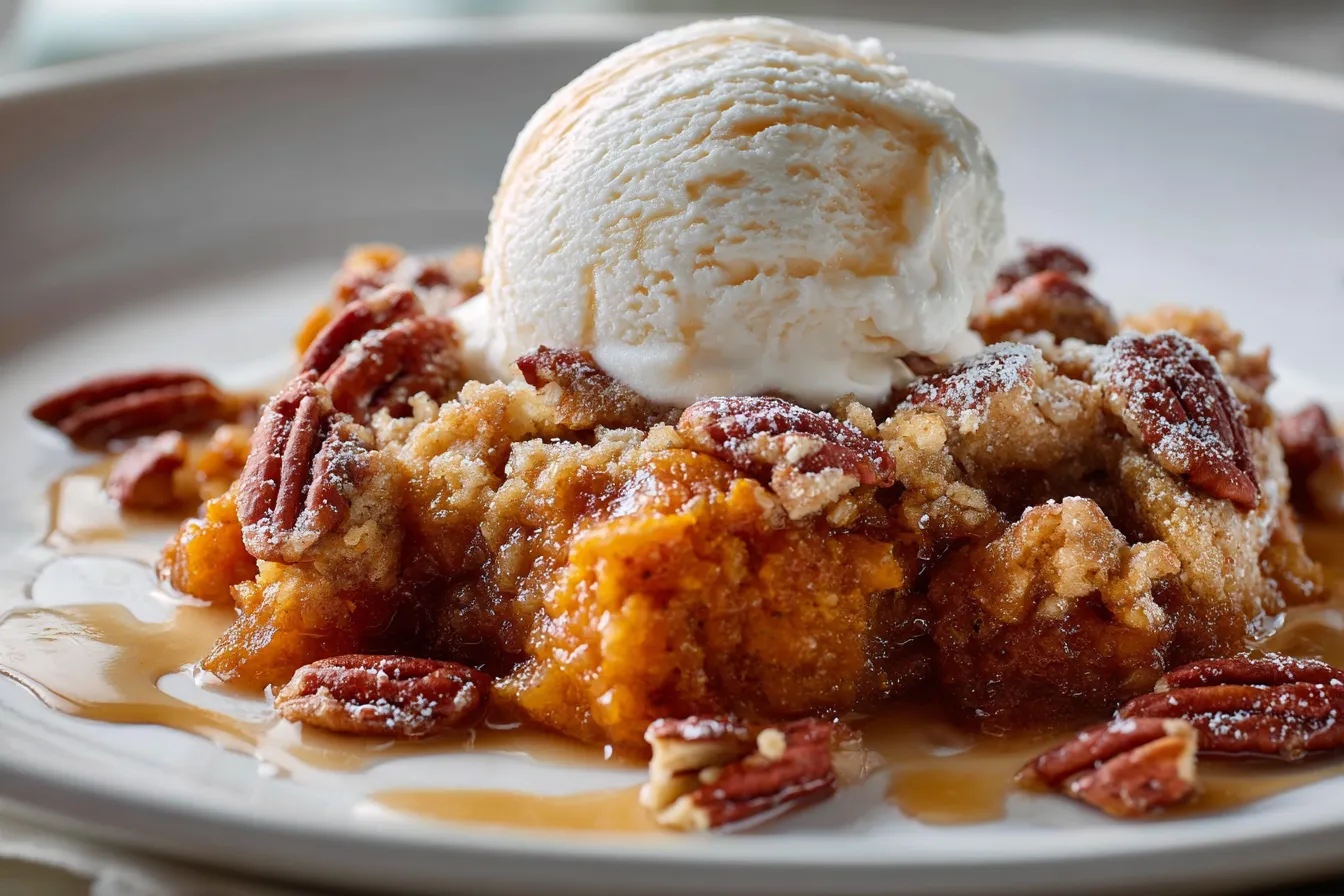 Irresistible Homemade Pumpkin Pecan Cobblers Easy Delicious
