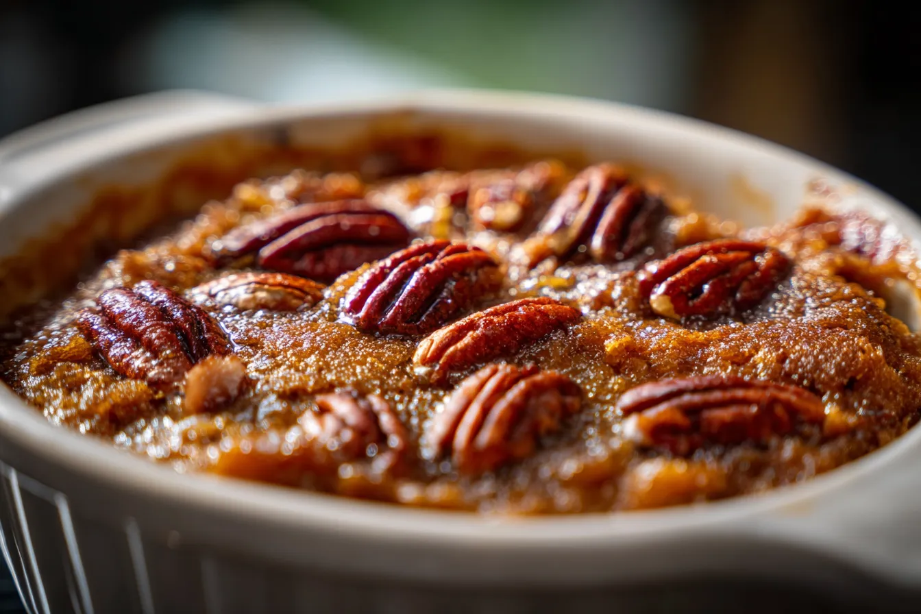 Irresistible Homemade Pumpkin Pecan Cobblers Easy Delicious 3 Homemade Pumpkin Pecan Cobbler upscaled 68ef7b2f80e7e