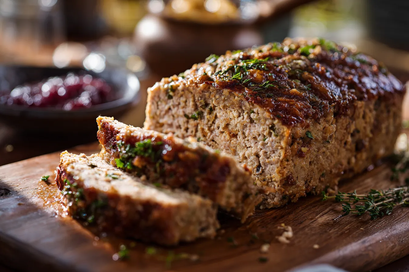 Irresistible Homemade Turkey Stuffing Meatloaf Recipe