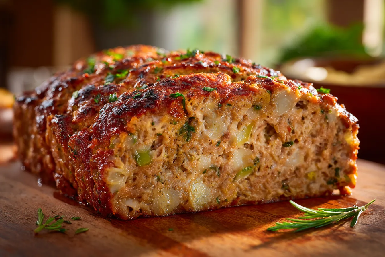 Irresistible Homemade Turkey Stuffing Meatloaf Recipe 1 Homemade Turkey Stuffing Meatloaf upscaled 68ef95e7c3f5f