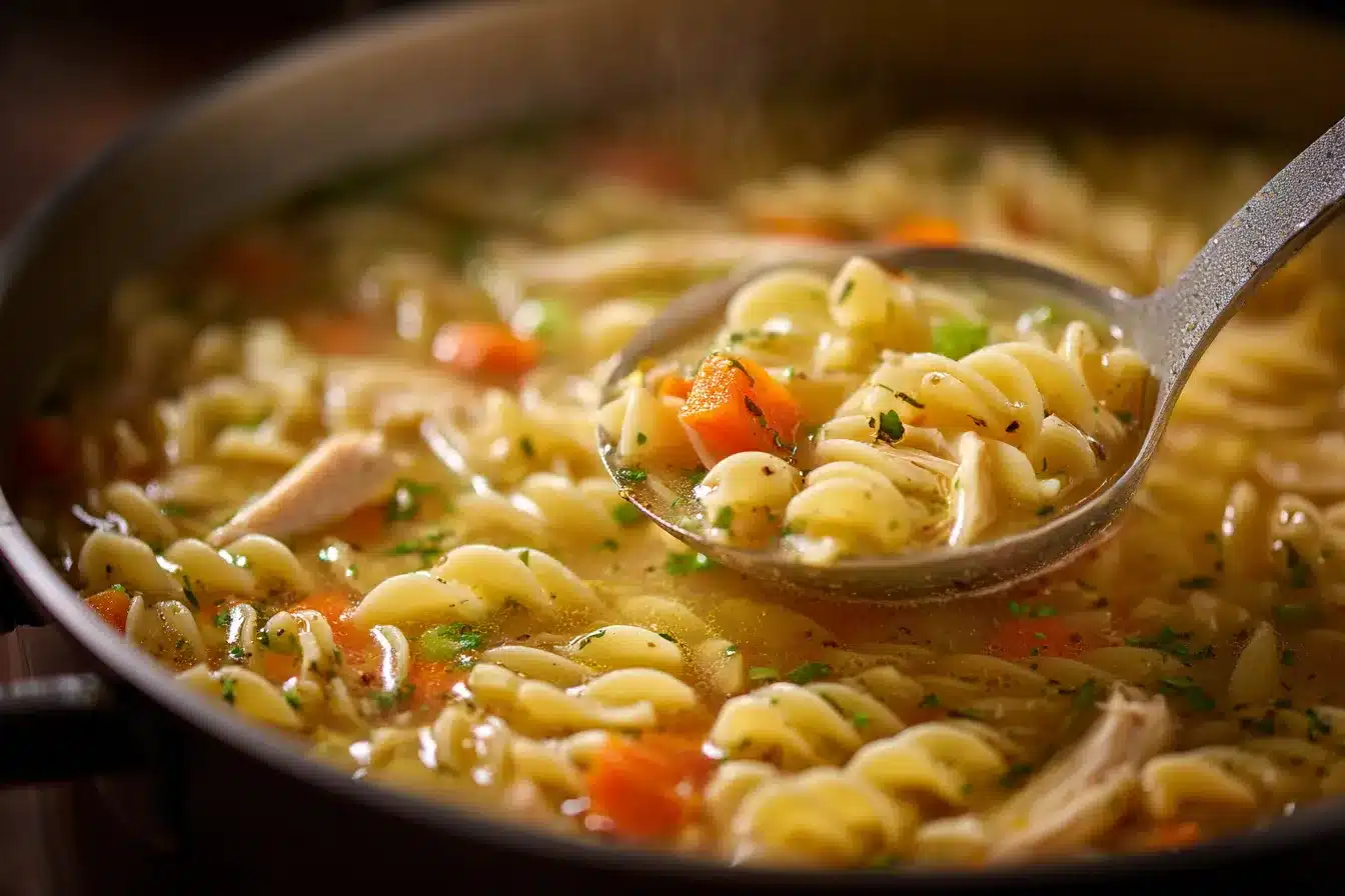 Delicious Homestyle Chicken Noodle Soup for Cozy Comfort 1 Homestyle Chicken Noodle Soup upscaled 68df213f479a1